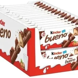 Kinder Bueno Milk and Hazelnut Cream  Candy Bar