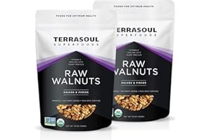 Terrasoul Superfoods Raw Organic Walnuts | 16 oz