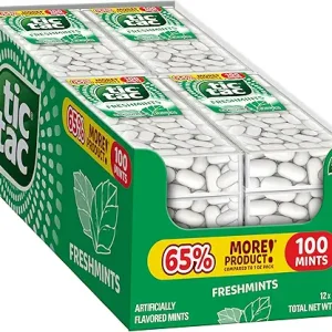 Tic Tac | Freshmint Breath Mints | On-the-go Refreshment | 1.7 oz