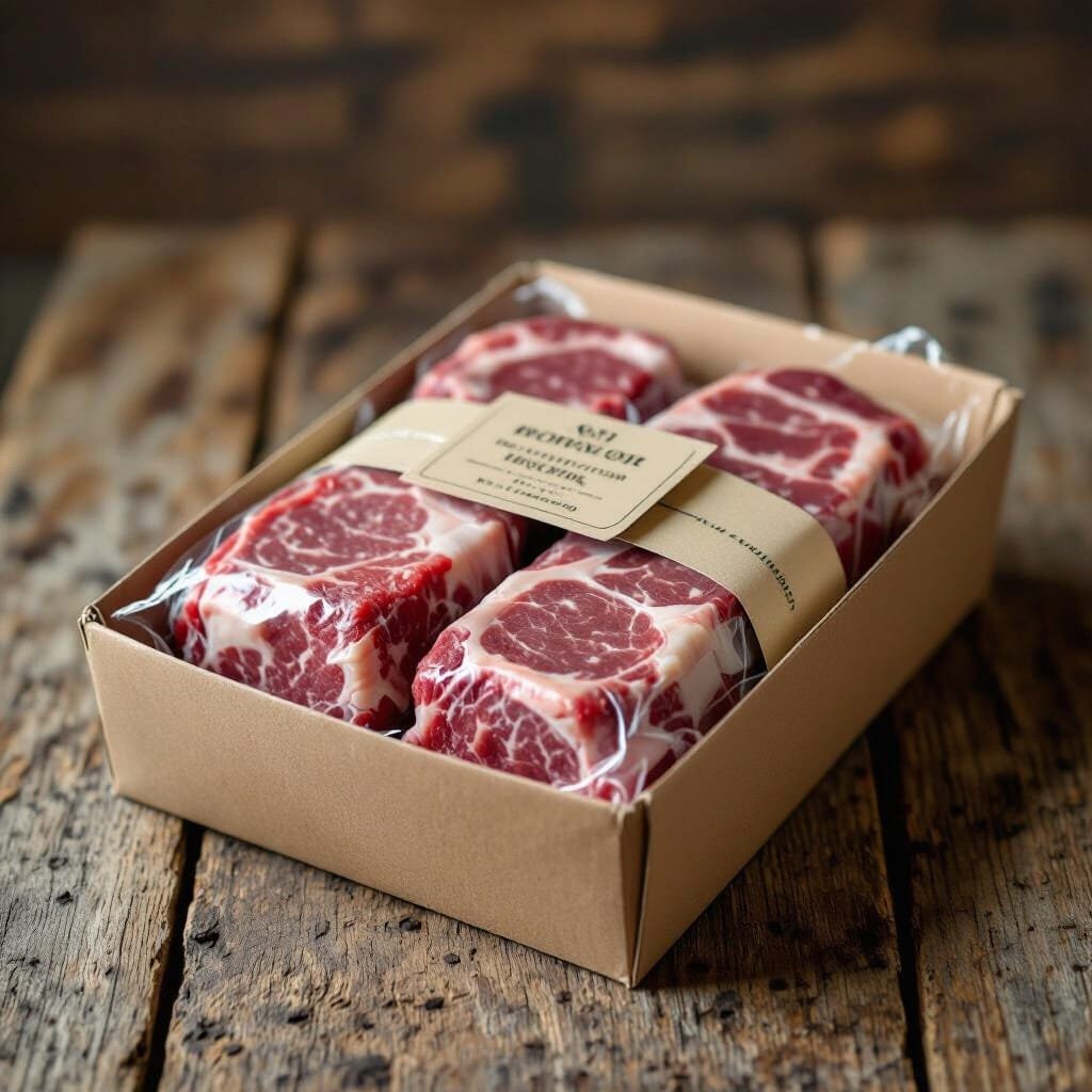 ram meat in bulk packed in carton