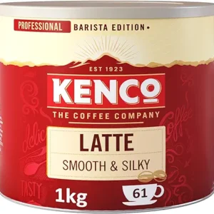 1kg Kenco Latte Instant Coffee | Smooth & Silky